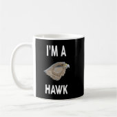 Ich bin ein HAWK Funny HAWK Kaffeetasse (Links)
