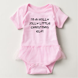 Ich bin ein heilig fröhlicher kleiner Weihnachtsel Baby T-shirt