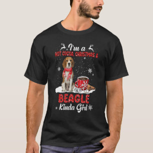 Ich bin ein heißer Kakao Weihnachten und Hund Kind T-Shirt