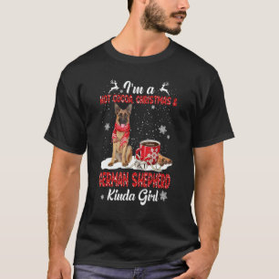 Ich bin ein heißer Kakao Xmas Weihnachten und Hund T-Shirt