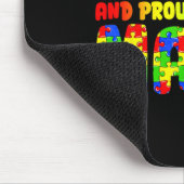 Ich bin ein heißes Durcheinander, gestresst, stolz Mousepad (Ecke)