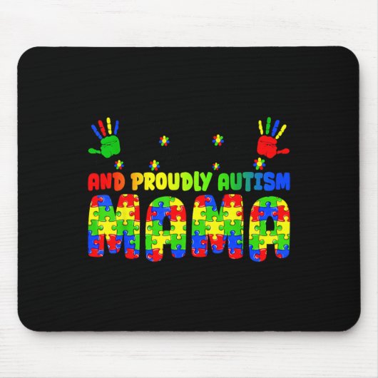 Ich bin ein heißes Durcheinander, gestresst, stolz Mousepad (Vorne)
