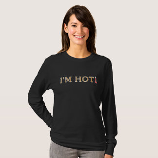 Ich bin ein heißes Zitat, Menopause-Spaß, Hot Flas T-Shirt