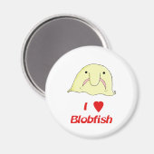 Ich bin ein Herzklumpen Magnet (Vorderseite/Rückseite)