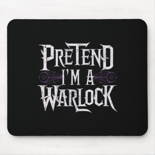 Ich bin ein Hexenmeister Mousepad (Vorne)