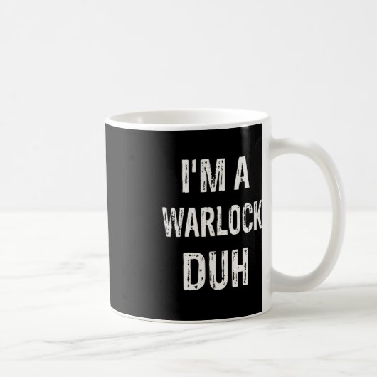 Ich bin ein HexenmeisterduhenkKostüm Kaffeetasse (Rechts)