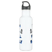 Ich bin ein Hinterwäldler Edelstahlflasche (Rückseite)