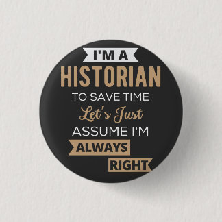 Ich bin ein Historiker, um Zeit Retten. Lass uns e Button