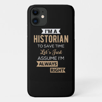 Ich bin ein Historiker, um Zeit Retten. Lass uns e Case-Mate iPhone Hülle