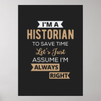 Ich bin ein Historiker, um Zeit Retten. Lass uns e