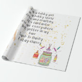 Ich bin ein Hobby-Mädchen in Hobby World Geschenkpapier (Ungerollt)