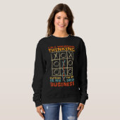 Ich bin ein Holzarbeiter, der außerhalb der Box de Sweatshirt (Vorne ganz)