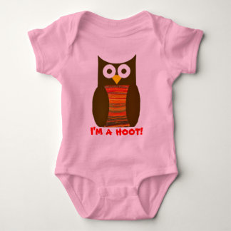 ICH BIN EIN HOOT! BABY STRAMPLER