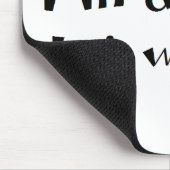 Ich bin ein Hoot Mousepad (Ecke)