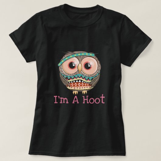 Ich bin ein Hoot T-Shirt (Design vorne)