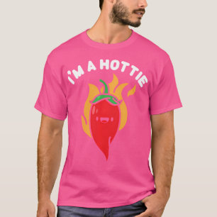 Ich bin ein Hottie Funny Red Pepper Niedlicher, wü T-Shirt