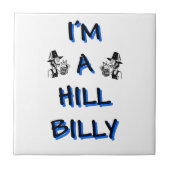 Ich bin ein Hügel Fliese (Vorderseite)