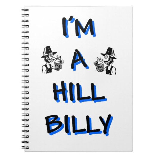 Ich bin ein Hügel Notizblock (Vorderseite)