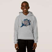 Ich bin ein hungriger Haifisch Hoodie (Vorne ganz)