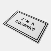 ICH BIN EIN HÜTTENGEFÜHL FUßMATTE (Schrägansicht)