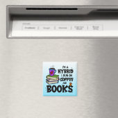 Ich bin ein Hybrid, den ich auf Kaffee und Büchern Magnet (In Situ (Geschirrspüler))