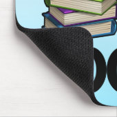 Ich bin ein Hybrid, den ich auf Kaffee und Büchern Mousepad (Ecke)