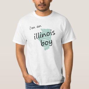 Ich bin ein Illinois-Junge T-Shirt