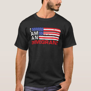 Ich bin ein Immigrant Amerika USA T-Shirt