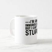 Ich bin ein Immunologe, aber ich kann keinen Dummk Kaffeetasse (Vorderseite Links)