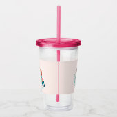 Ich bin ein Indoor-Cat-Funny Acryltrinkbecher (Rechts)