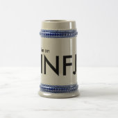 Ich bin ein INFJ - Persönlichkeitstyp Bierglas (Mittel)
