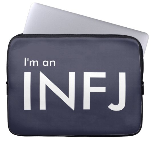 Ich bin ein INFJ - Persönlichkeitstyp Laptopschutzhülle (Vorderseite)