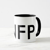 Ich bin ein INFP - Persönlichkeitstyp Tasse (VorderseiteRechts)