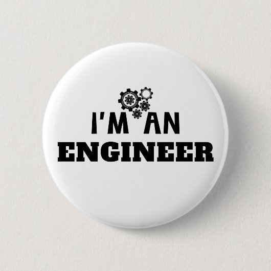 ICH BIN EIN INGENIEUR - BUTTON (Vorderseite)