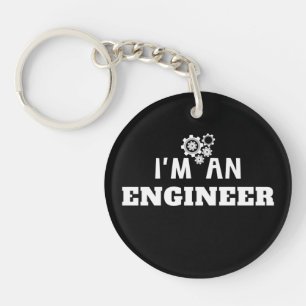 Ich bin ein Ingenieur - Ingenieursliebe Acryl-Schl Schlüsselanhänger