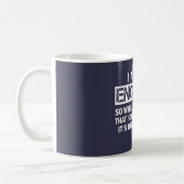 Ich bin ein Ingenieur Kaffeetasse (Links)