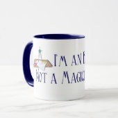 Ich bin ein Ingenieur nicht ein Magier Tasse (Vorderseite Links)