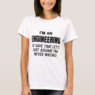 Ich bin ein Ingenieurwitz T-Shirt