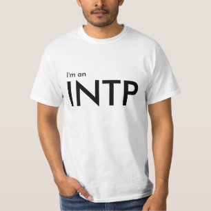 Ich bin ein INTP - Persönlichkeit Typ Weiße Hemd T-Shirt