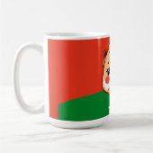 Ich bin ein irisches süßes Tier Kaffeetasse (Links)