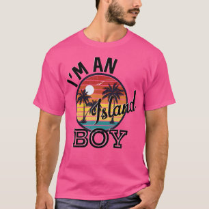Ich bin ein Island Boy Funny Rap Song Texte T-Shirt