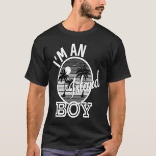Ich bin ein Island Boy Rap Song Texte T-Shirt