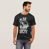 Ich bin ein Island Boy Rap Song Texte T-Shirt (Vorne ganz)