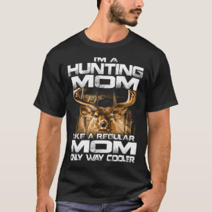 Ich bin ein Jagd-MOM-T-Shirt Vintage Hirsch Großva T-Shirt