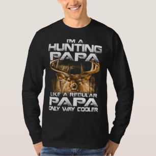 Ich bin ein Jäger PAPA T Shirt Vintage Hirschgräbe