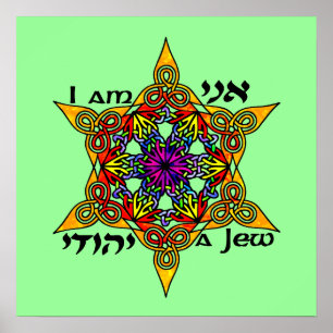 Ich bin ein Jude-Plakate Poster