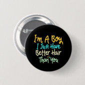 Ich bin ein Junge, den ich einfach besser habe als Button (Vorne & Hinten)