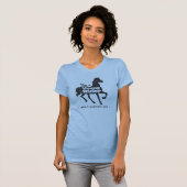 "Ich bin ein junger Reiter " T-Shirt (Vorne ganz)