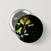 Ich bin ein junges Thunderkat Button (Vorne & Hinten)