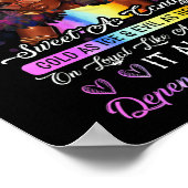 Ich bin ein Jungfrau süß, wie Bonbons es alles abh Poster (Ecke)